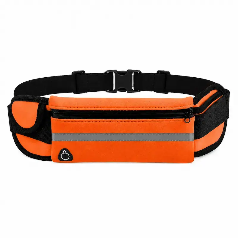 Riñonera deportiva para móvil rinonera deportiva Universal naranja